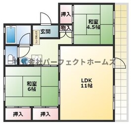 山田池住宅７号棟の物件間取画像